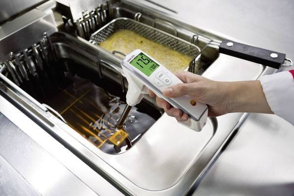 Testo sada fritovací olej, teplota +40 až +200 °C